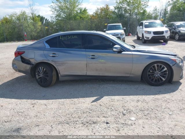 JN1EV7AR9JM437845 Infiniti Q50 3.0t Luxe
