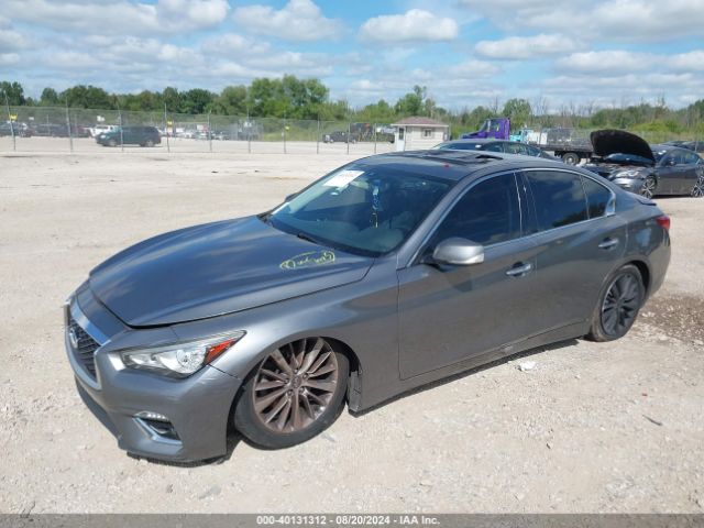 JN1EV7AR9JM437845 Infiniti Q50 3.0t Luxe