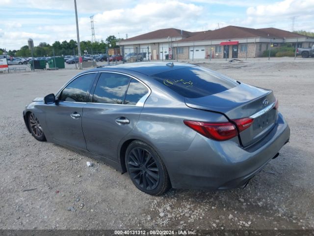 JN1EV7AR9JM437845 Infiniti Q50 3.0t Luxe