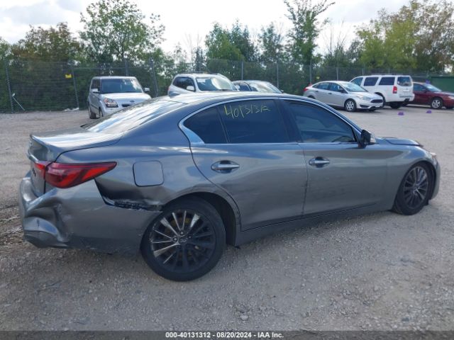 JN1EV7AR9JM437845 Infiniti Q50 3.0t Luxe