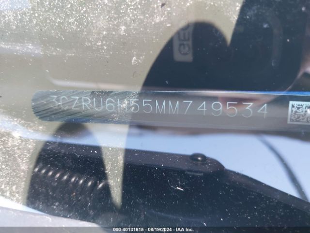 3CZRU6H55MM749534 Honda Hr-v Awd Ex