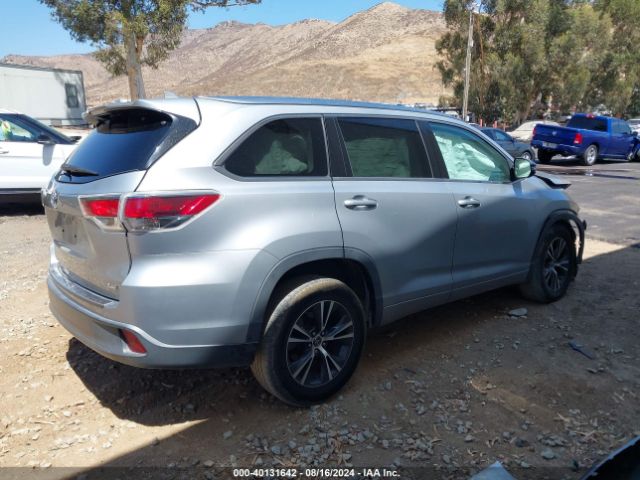5TDKKRFH4GS122808 Toyota Highlander Xle V6