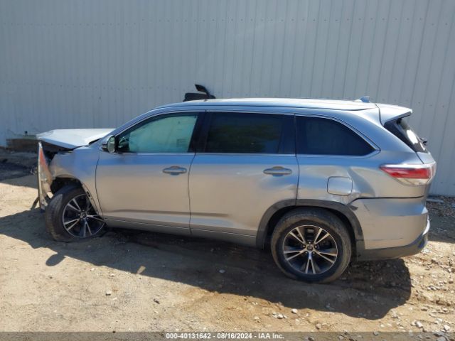 5TDKKRFH4GS122808 Toyota Highlander Xle V6