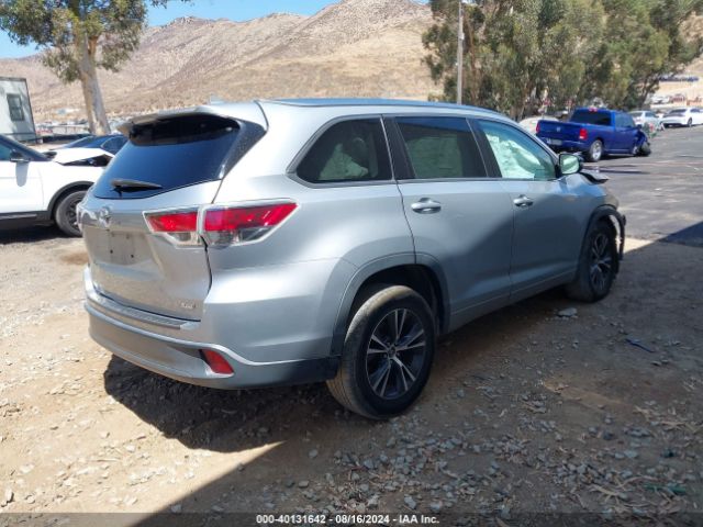 5TDKKRFH4GS122808 Toyota Highlander Xle V6