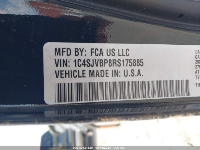 1C4SJVBP8RS175885 Jeep Wagoneer Series Ii 4x4