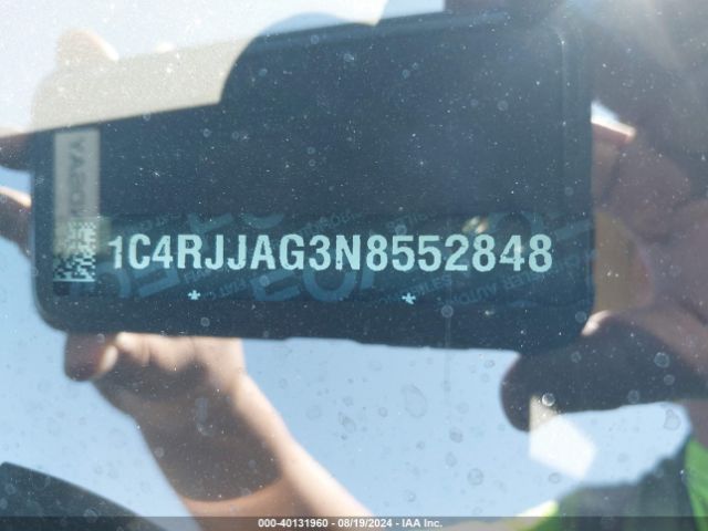 1C4RJJAG3N8552848 Jeep Grand Cherokee L Laredo 4x2