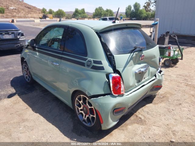 3C3CFFBR7FT555604 Fiat 500 SPORT