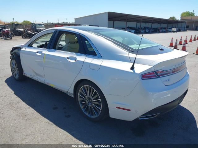 3LN6L2LUXER814672 Lincoln MKZ HYBRID