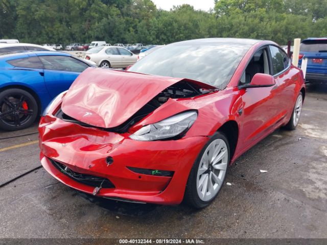5YJ3E1EA2MF090300 Tesla Model 3 Standard Range Plus Rear-wheel Drive