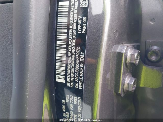 ZACCJBBB5HPE59972 Jeep Renegade Altitude 4x4