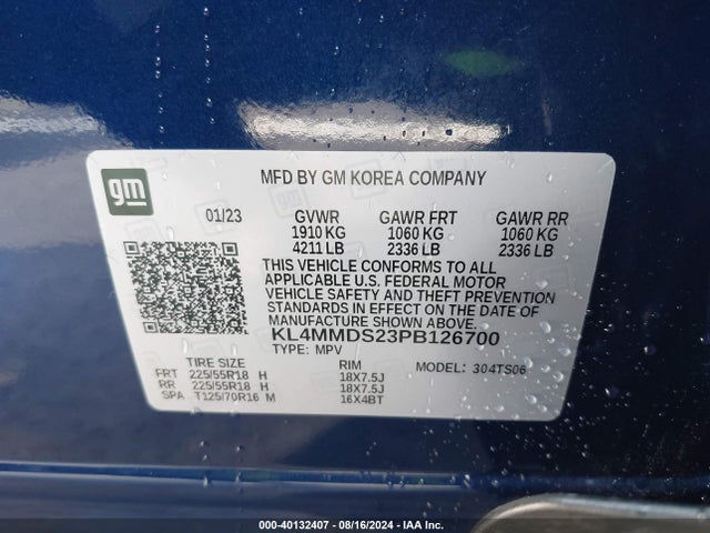 Buick Encore Gx Select Fwd 2023 KL4MMDS23PB126700 Image 9