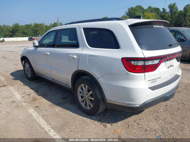 1C4RDHAG9NC102277 Dodge Durango Sxt Rwd