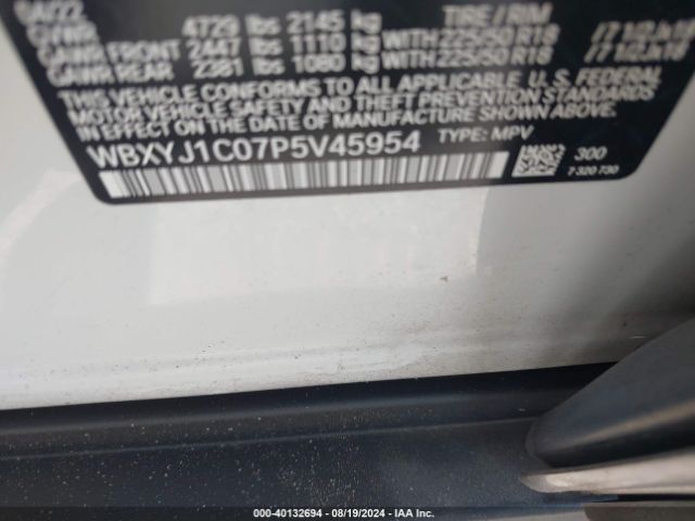 WBXYJ1C07P5V45954 BMW X2 Xdrive28i