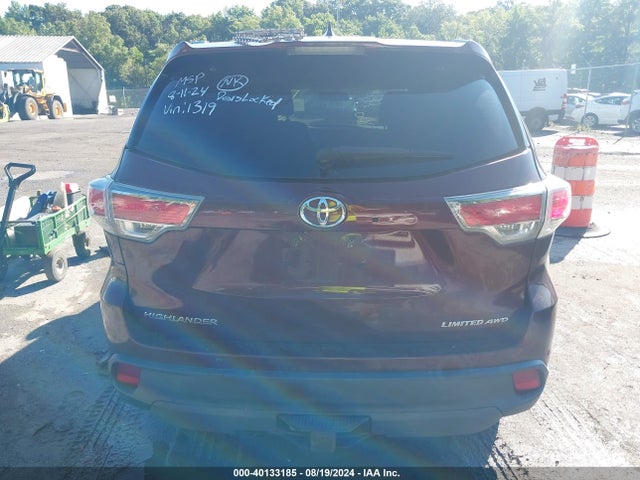 5TDDKRFH7FS121319 Toyota Highlander Limited V6