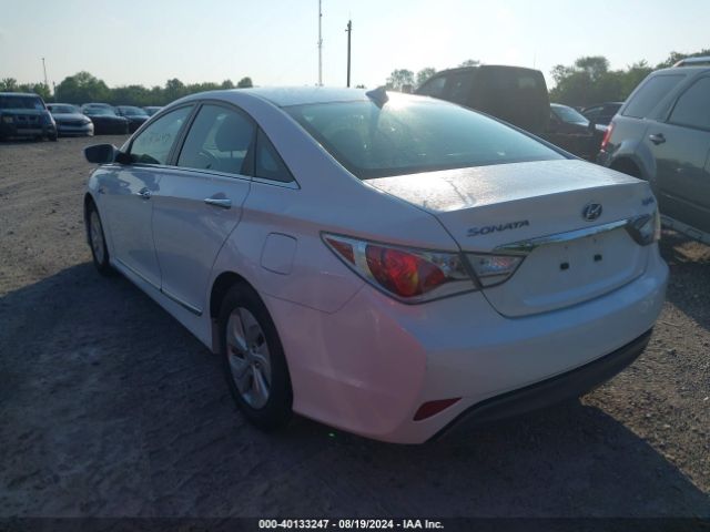 KMHEC4A47EA111373 Hyundai SONATA HYBRID