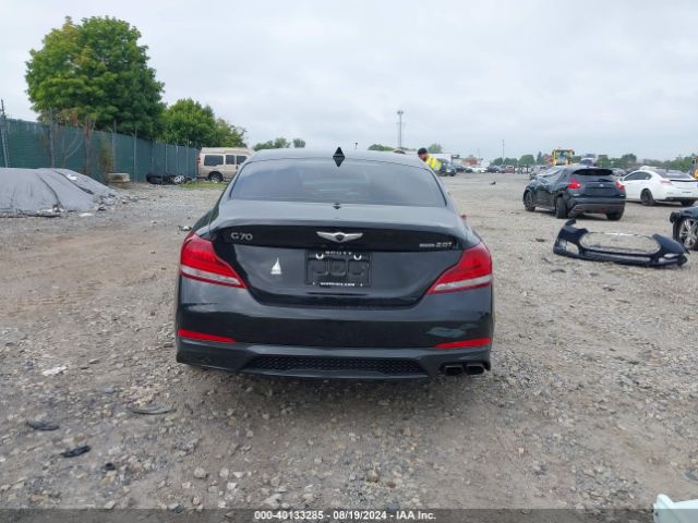 KMTG64LA8KU036587 Genesis G70 2.0t Advanced
