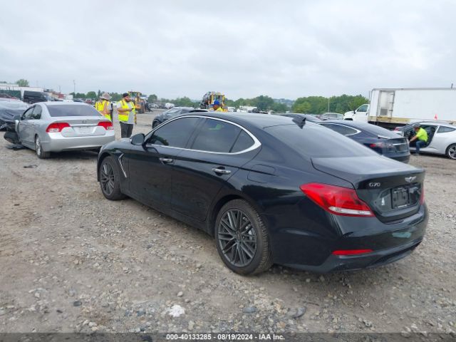 KMTG64LA8KU036587 Genesis G70 2.0t Advanced