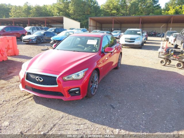 JN1FV7AR8HM872001 Infiniti Q50 3.0t Red Sport 400
