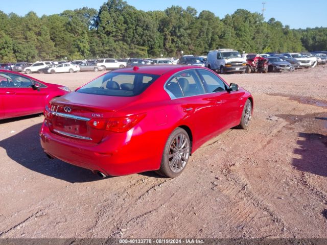 JN1FV7AR8HM872001 Infiniti Q50 3.0t Red Sport 400