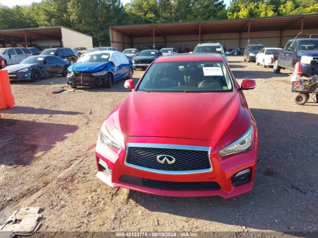 JN1FV7AR8HM872001 Infiniti Q50 3.0t Red Sport 400