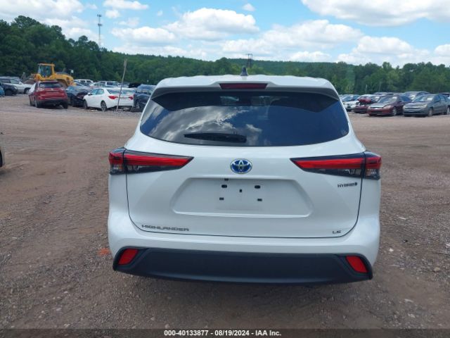 5TDZARAH1PS520194 Toyota Highlander Hybrid Le