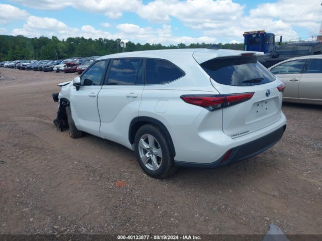 5TDZARAH1PS520194 Toyota Highlander Hybrid Le