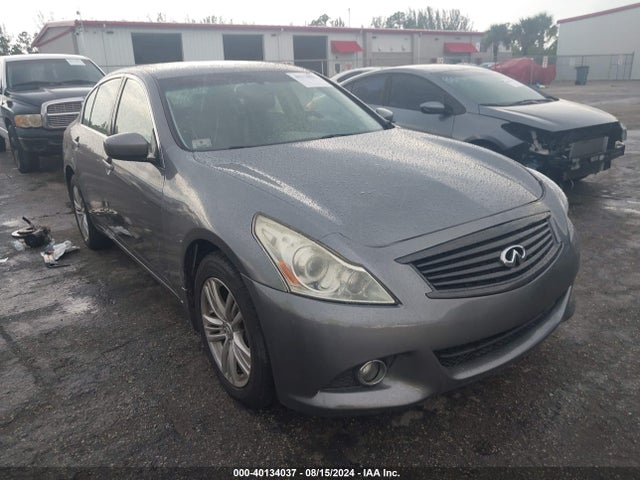 2012 Infiniti G25x მანქანა იყიდება აუქციონზე, vin: JN1DV6AR3CM862471, აუქციონის ნომერი: 40134037