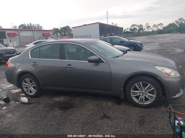 2012 Infiniti G25x მანქანა იყიდება აუქციონზე, vin: JN1DV6AR3CM862471, აუქციონის ნომერი: 40134037