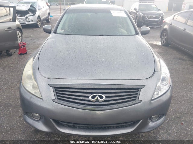 2012 Infiniti G25x მანქანა იყიდება აუქციონზე, vin: JN1DV6AR3CM862471, აუქციონის ნომერი: 40134037