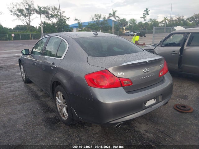 2012 Infiniti G25x მანქანა იყიდება აუქციონზე, vin: JN1DV6AR3CM862471, აუქციონის ნომერი: 40134037