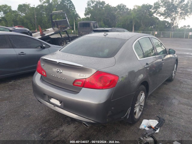 2012 Infiniti G25x მანქანა იყიდება აუქციონზე, vin: JN1DV6AR3CM862471, აუქციონის ნომერი: 40134037
