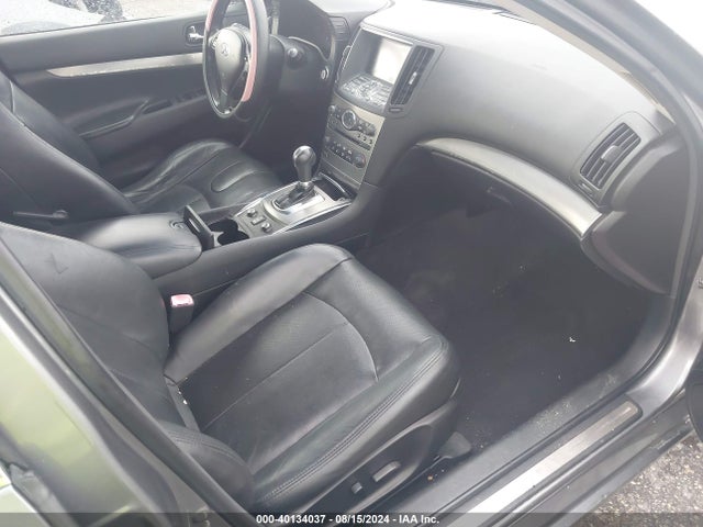 2012 Infiniti G25x მანქანა იყიდება აუქციონზე, vin: JN1DV6AR3CM862471, აუქციონის ნომერი: 40134037
