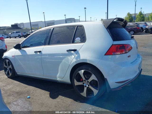 3VW4T7AU2HM045014 Volkswagen Golf Gti Autobahn 4-door/s 4-door/se 4-door/sport 4-door