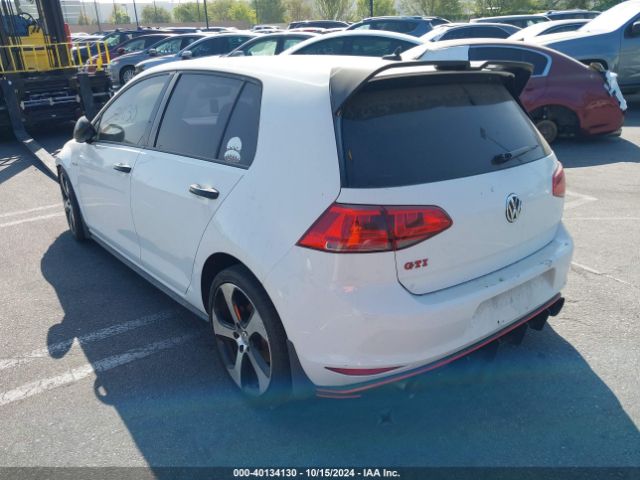 3VW4T7AU2HM045014 Volkswagen Golf Gti Autobahn 4-door/s 4-door/se 4-door/sport 4-door
