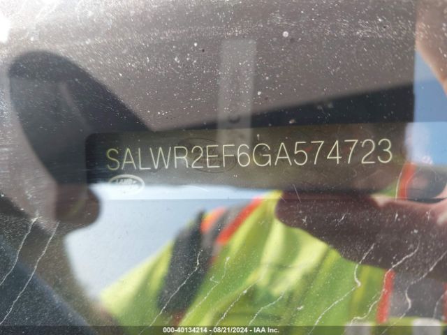 SALWR2EF6GA574723 Land Rover Range Rover Sport 5.0l V8 Supercharged/5.0l V8 Supercharged Dynamic