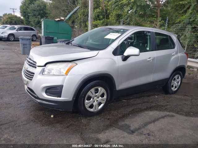 KL7CJKSB8FB115458 Chevrolet Trax 1ls