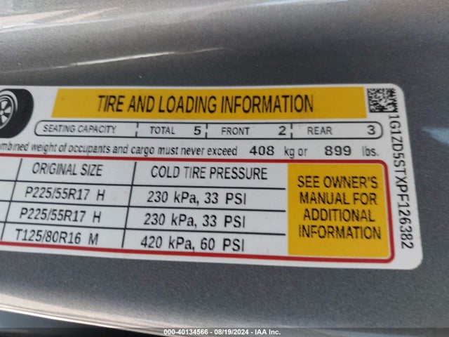 Chevrolet Malibu Fwd 1lt 2023 1G1ZD5STXPF126382 Image 9