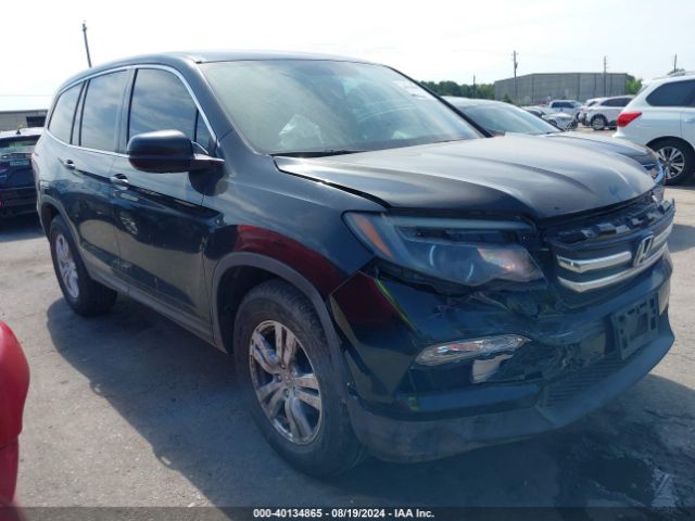5FNYF5H19HB017419 Honda PILOT LX