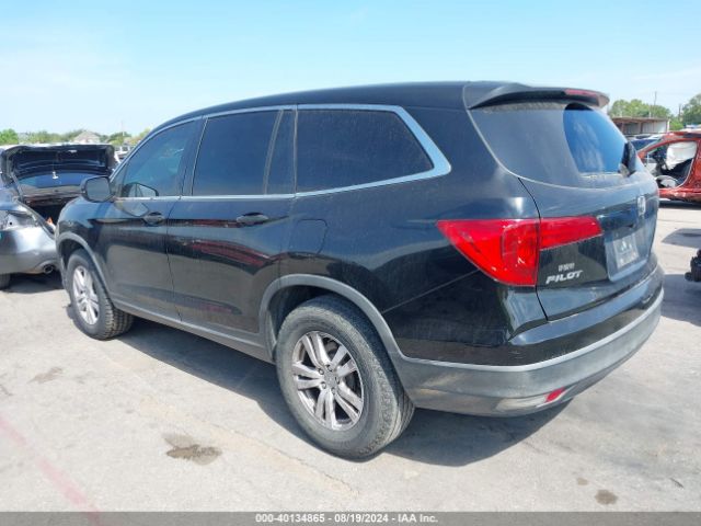 5FNYF5H19HB017419 Honda PILOT LX