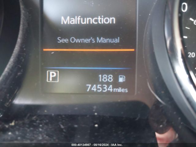 KNMAT2MVXLP541498 Nissan Rogue Sv Intelligent Awd