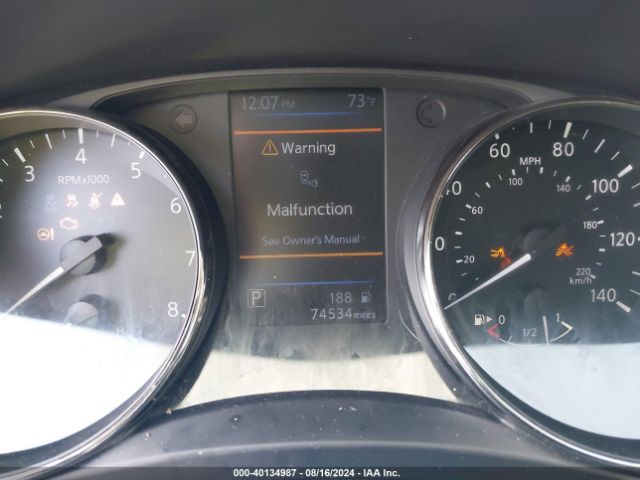 KNMAT2MVXLP541498 Nissan Rogue Sv Intelligent Awd