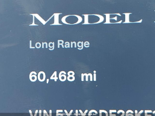 5YJXCDE26KF184887 Tesla Model X 100d/75d/long Range/standard Range