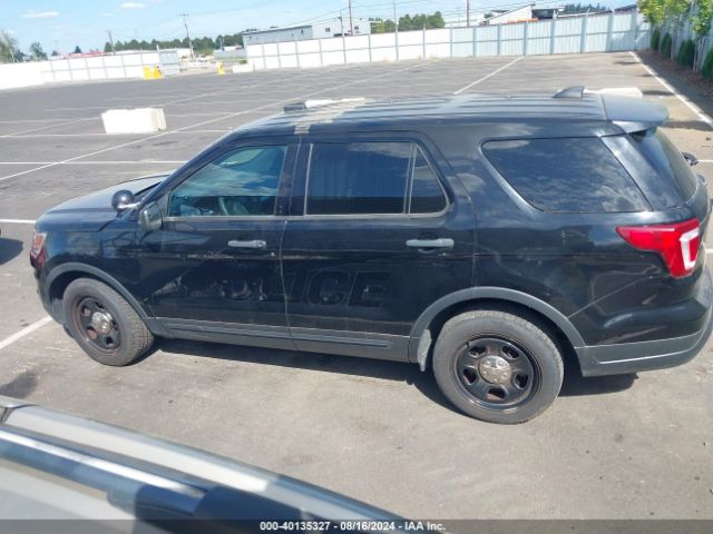 1FM5K8AR3JGB12954 Ford Police Interceptor Utility