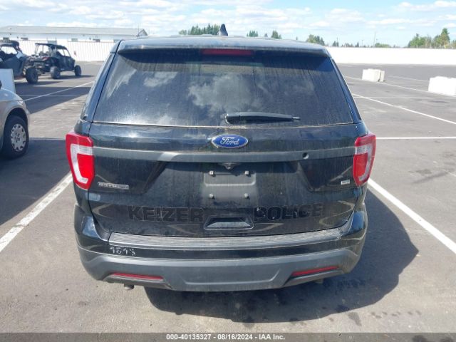 1FM5K8AR3JGB12954 Ford Police Interceptor Utility