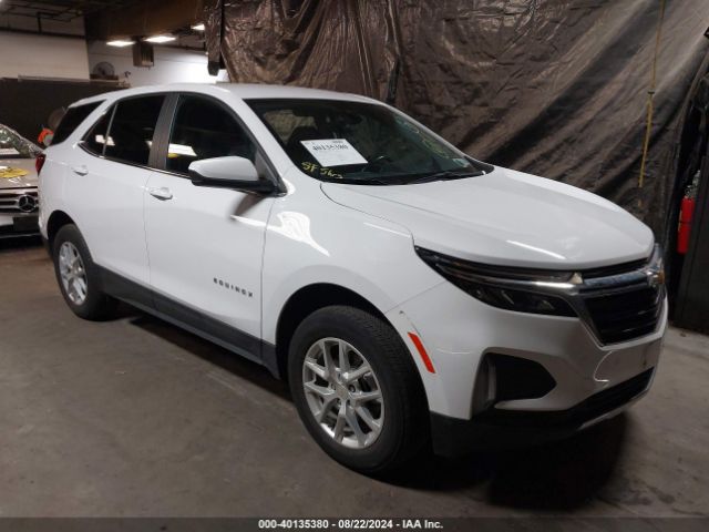 2022 CHEVROLET EQUINOX 3GNAXUEV1NL267239