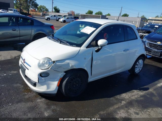 2013 FIAT 500 3C3CFFAR9DT752143 Photo 1