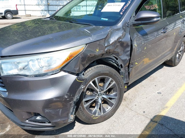 Toyota Highlander Xle V6 2016 5TDJKRFH4GS506843 Image 6