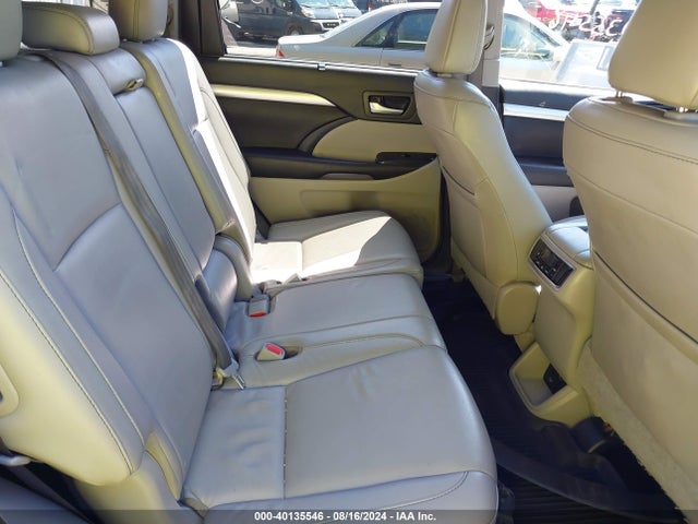 Toyota Highlander Xle V6 2016 5TDJKRFH4GS506843 Image 8
