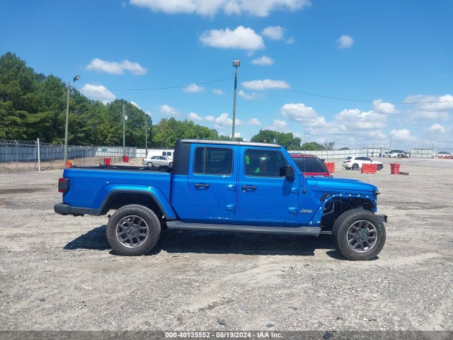 1C6HJTFG4NL179727 Jeep Gladiator Overland 4x4