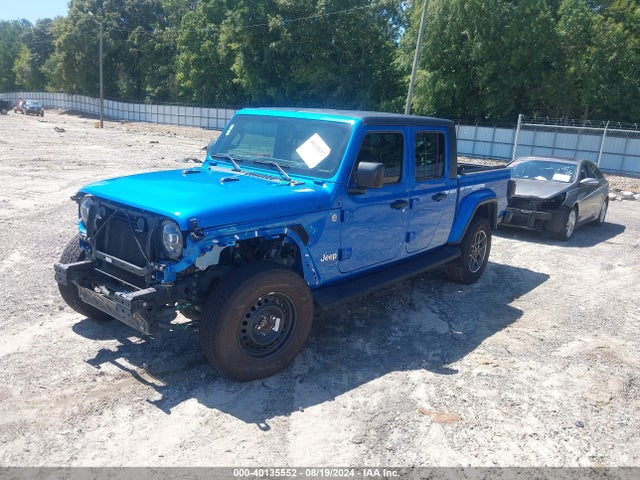1C6HJTFG4NL179727 Jeep Gladiator Overland 4x4
